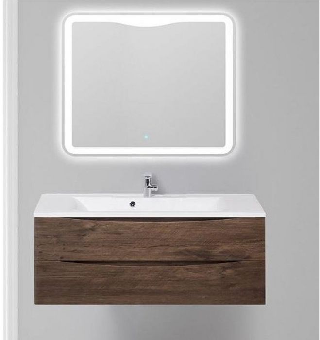 Тумба под раковину BelBagno Marino 120 MARINO-1200-2C-SO-RW-P подвесная Rovere Moro