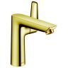 Hansgrohe Talis E Смеситель для раковины 150, на 1 отв, с донным клапаном, излив 141мм, цвет: золото