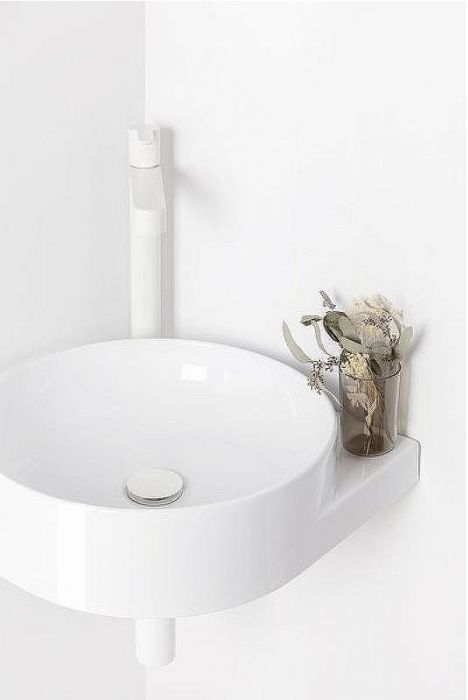 Раковина Ravak Yard 45 C XJX01245000 угловая Белая