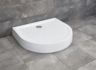 Душевой поддон Radaway Delos P с панелью, 1000х900