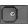 Кухонная мойка GranFest Unique GF-U-740L Графит