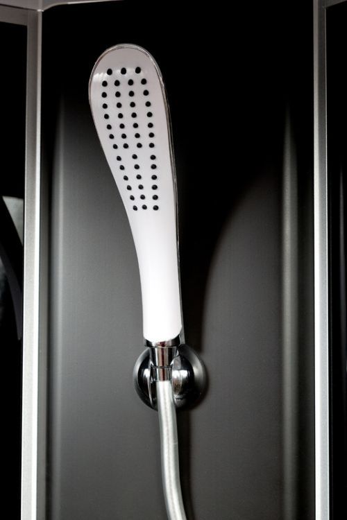 Душевая кабина Deto L 801 N с гидромассажем BLACK 100x100x200