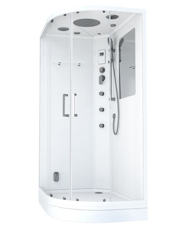 Душевая кабина TEUER Crystal D129-75L 120х90 Душевая кабина TEUER Crystal D129-75L 120х90