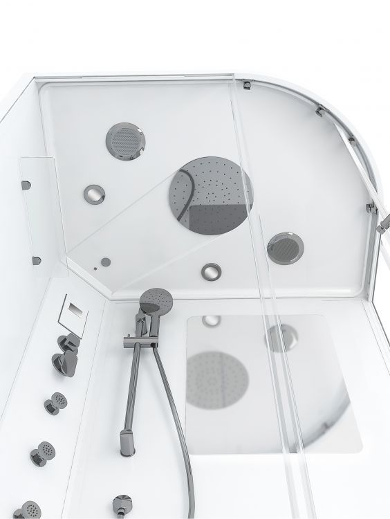 Душевая кабина TEUER Crystal D129-75L 120х90 Душевая кабина TEUER Crystal D129-75L 120х90