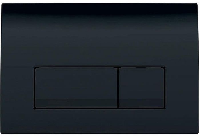 Клавиша смыва Geberit Delta 50 115.119.DW.1 Черная глянцевая