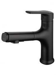 Смеситель для раковины Wonzon & Woghand WW-AE4151-MB цвет Черный матовый