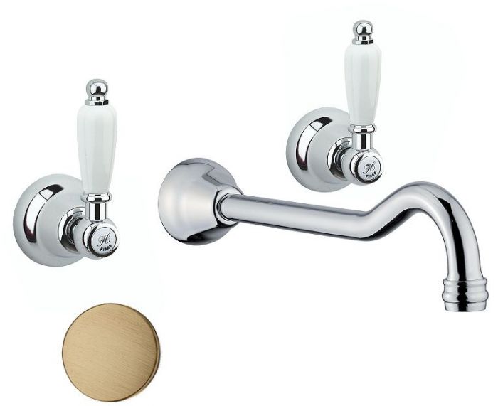 Смеситель для раковины Fiore Coloniale 02ZZ0636 цвет Бронза