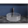 Умывальник CERAMICANOVA Cristal чаша накладная круглая (прозрачная) CN6062