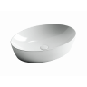 Умывальник CERAMICANOVA Element чаша накладная овальная 625x420x145 мм CN5018