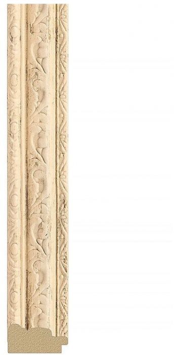 Зеркало Evoform Octagon 64х64 BY 3966 в багетной раме - Слоновая кость 51