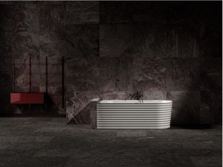 Ванна из искусственного камня Abber Stein 170x80 AS9651 L без гидромассажа Ванна из искусственного камня Abber Stein 170x80 AS9651 L без гидромассажа