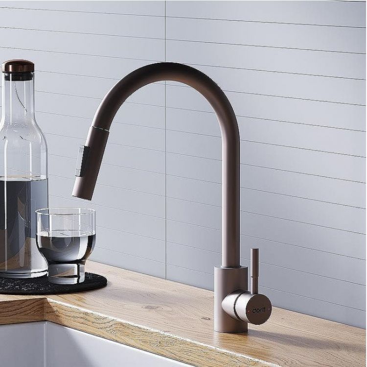 Смеситель для кухни Dorff Logic D3007511 Сатин