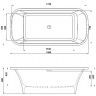 Ванна из искусственного камня Jacob Delafon Elite 180x85 E6D364RU-00 без гидромассажа Ванна из искусственного камня Jacob Delafon Elite 180x85 E6D364RU-00 без гидромассажа