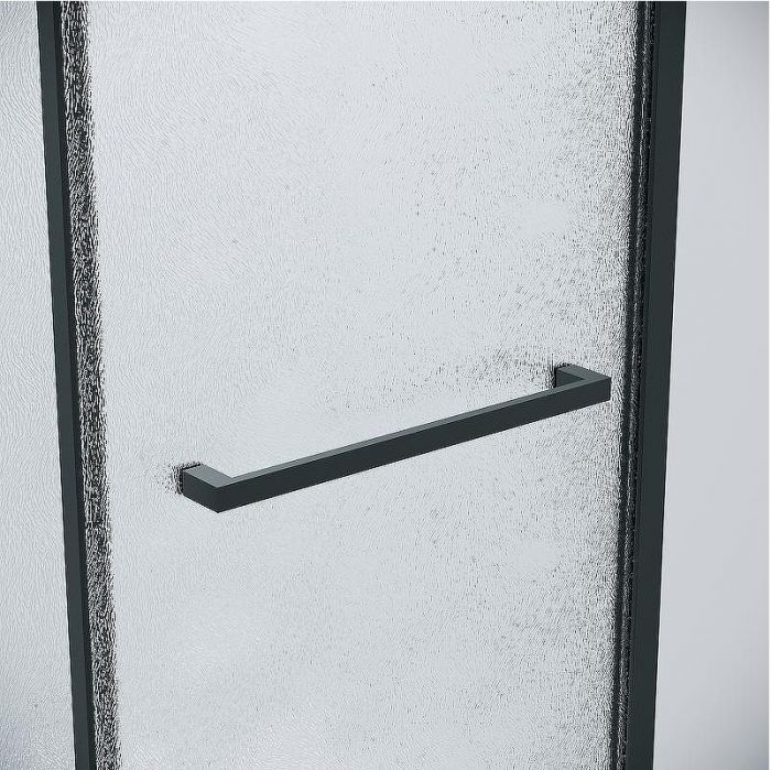 Душевая дверь Grossman Style 120 100.K33.05.120.21.02 профиль Черный матовый стекло шиншилла