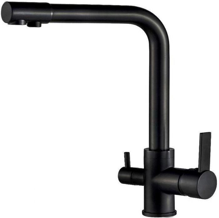 Смеситель для кухни ALMAes Izer AS-875-08 Черный матовый