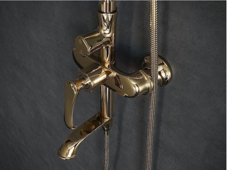 Душевая система Laguraty 7001A Золото