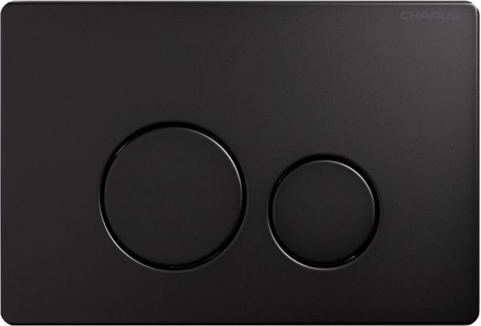 Клавиша смыва Charus Robusto FP.330.MB.05 цвет Черный матовый