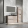 Тумба напольная под раковину SANCOS Libra Floor, дуб галифакс натуральный 1190х450х840 мм, LB120F-1EG
