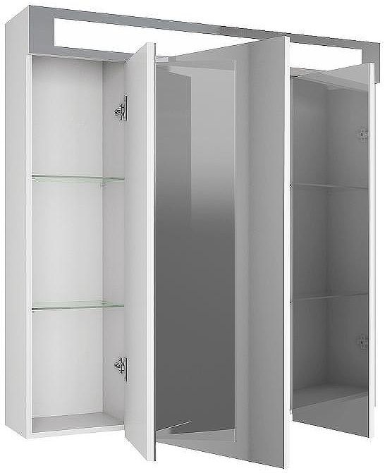 Зеркальный шкаф Dreja Uni 80 99.9003 Белый