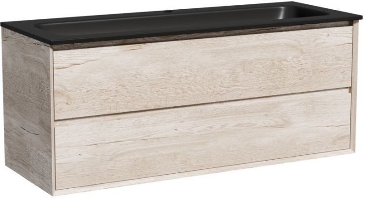 Тумба подвесная SANCOS под раковину Marmi 2.0, дуб галифакс натуральный 1195х445х520, MR2.0120EG