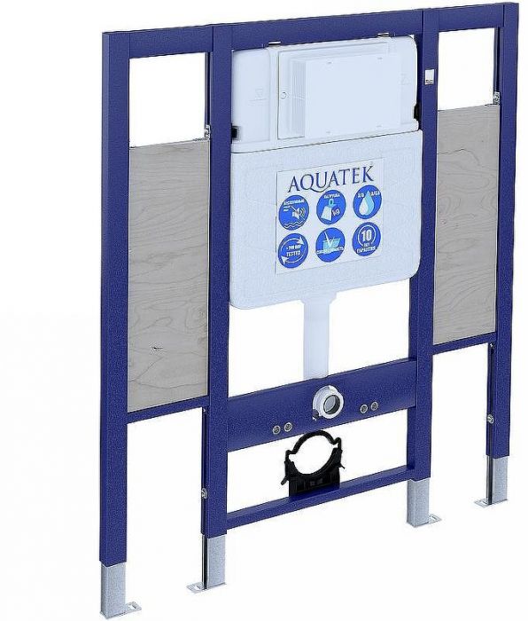 Инсталляция Aquatek INS-0000015 для унитаза без клавиши смыва