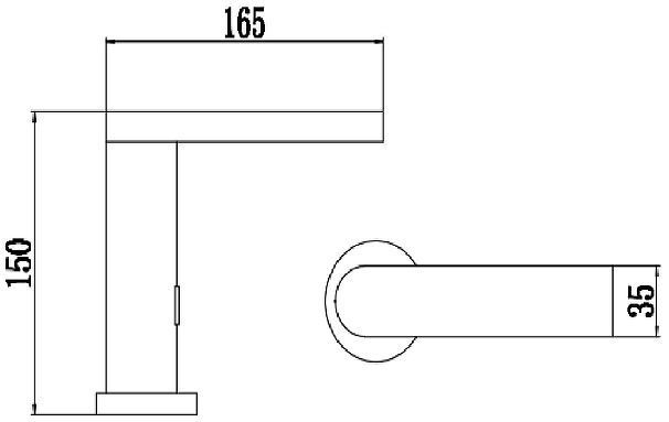 Смеситель для раковины Savol S-GY8887H цвет Черный Смеситель для раковины Savol S-GY8887H цвет Черный