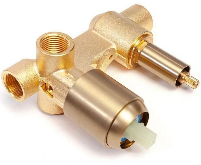 Душевая система Hansberge H6090MG Золото матовое