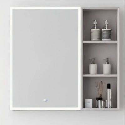 Зеркальный шкаф Arrow 100 28101101000698/3 (AUDD10G4008-C) с подсветкой цвет Тауп