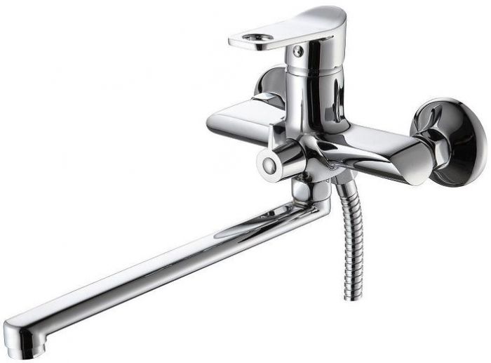 Смеситель для ванны Ростовская Мануфактура Сантехники SL137-006E универсальный Хром