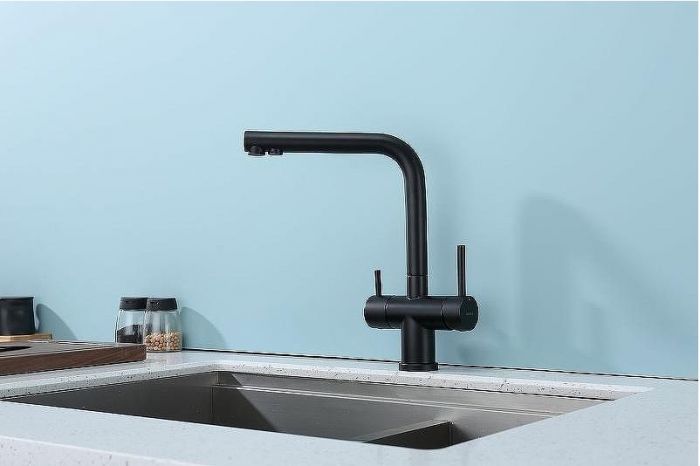 Смеситель для кухни Splenka S70.61.06 Черный матовый