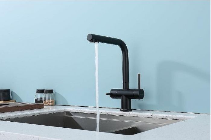 Смеситель для кухни Splenka S70.61.06 Черный матовый