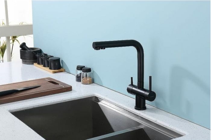 Смеситель для кухни Splenka S70.61.06 Черный матовый