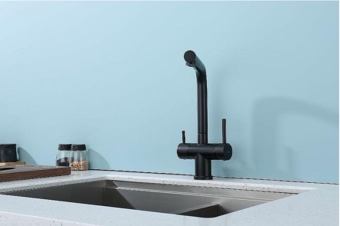 Смеситель для кухни Splenka S70.61.06 Черный матовый