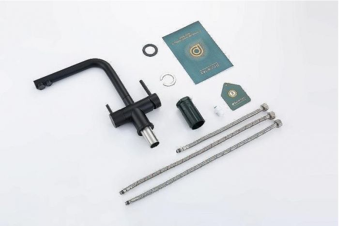 Смеситель для кухни Splenka S70.61.06 Черный матовый