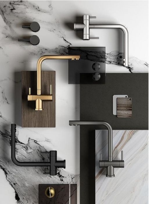 Смеситель для кухни Splenka S70.61.06 Черный матовый