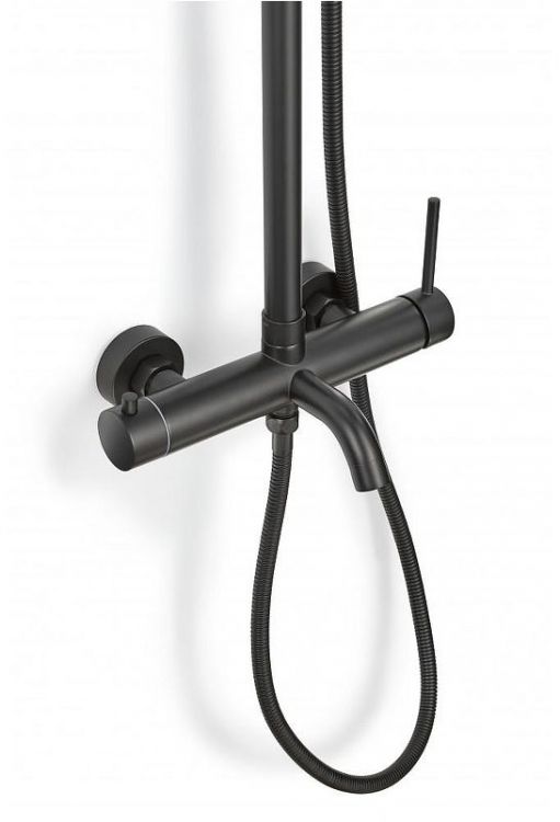 Душевая система Milacio Ultra MCU.151.MB цвет Черный матовый