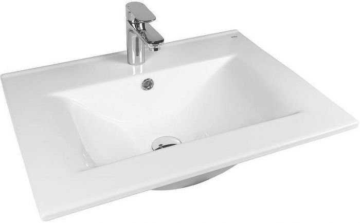 Тумба с раковиной Bond Cube 60 T01605-S05W подвесная Белая матовая