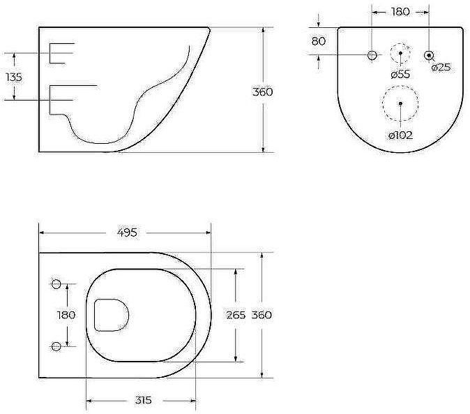 Комплект унитаза с инсталляцией BelBagno Amanda BB051CHR/BB051SC/BB002-80/BB005-PR-CHROME с сиденьем Микролифт и клавишей смыва Хром глянцевый