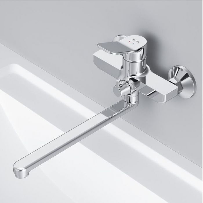 Смеситель для ванны AM.PM X-Joy F85A90000 универсальный Хром