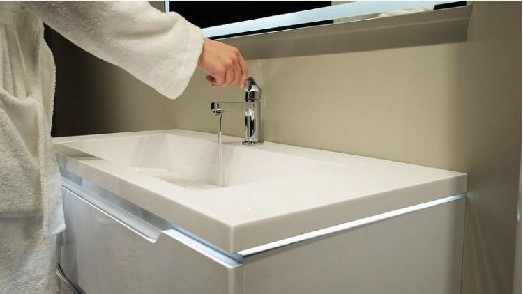 Тумба под раковину Jorno Puro 100 Pro.01.100/P/W/JR подвесная Белая