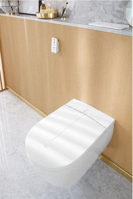 Унитаз биде Villeroy&Boch ViClean-L V0E100R1 подвесной с сиденьем Микролифт