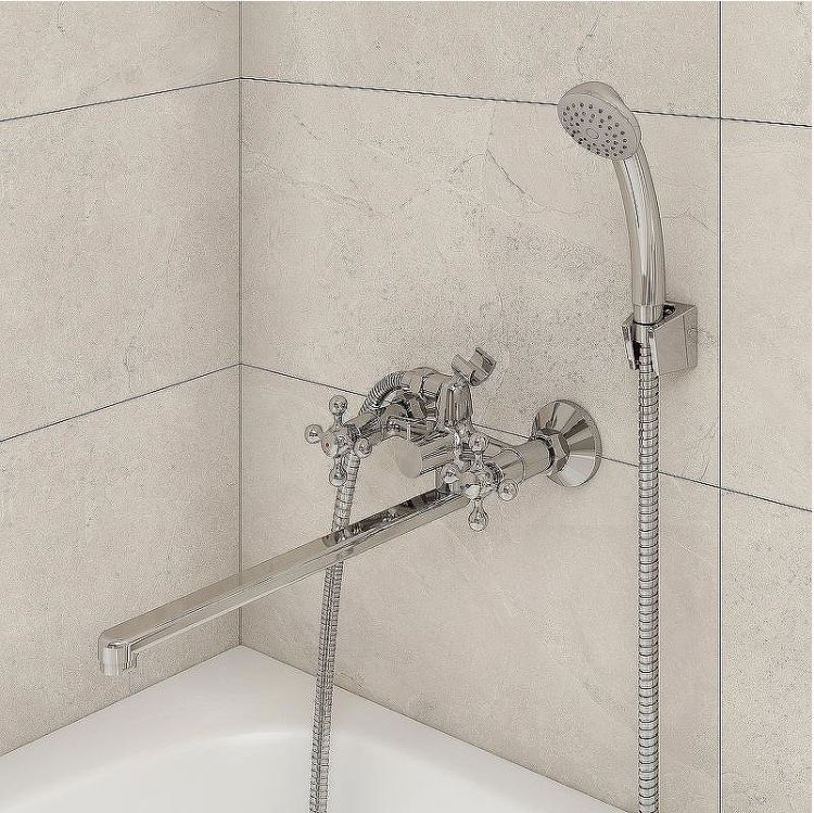 Смеситель для ванны Milardo Duplex DUPSBL2M10 универсальный Хром Смеситель для ванны Milardo Duplex DUPSBL2M10 универсальный Хром