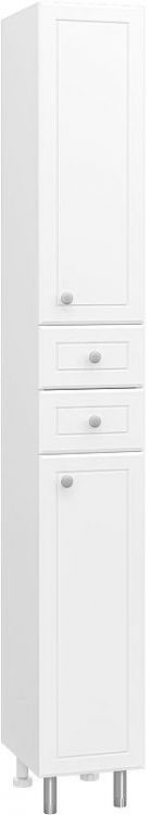 Шкаф пенал Misty Мисти 26 R Э-05026-01НжП Белый