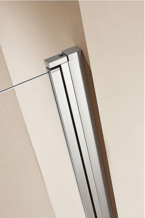 Душевой уголок Cezares Eco 90x90 ECO-O-R-2-90-P-Cr профиль Хром стекло рифленое