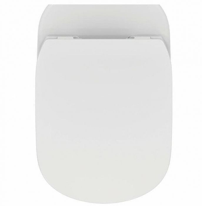 Комплект унитаза с инсталляцией Ideal Standard Tesi PR386801 с сиденьем Микролифт и клавишей смыва Хром