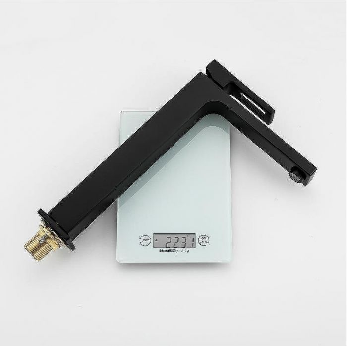 Смеситель для раковины Gappo G17-6 G1017-62 Черный матовый