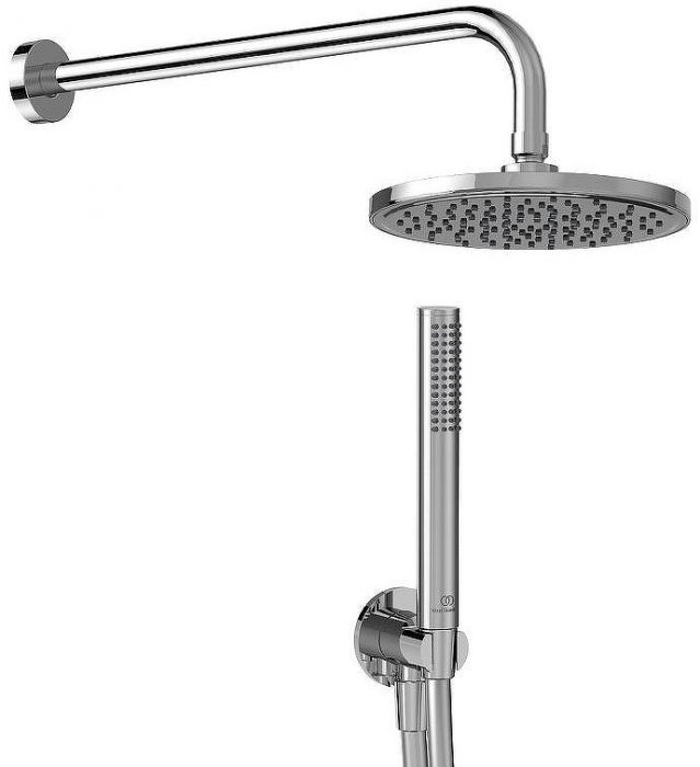 Комплект верхнего и ручного душа Ideal Standard Ideal Rain BD389AA Хром