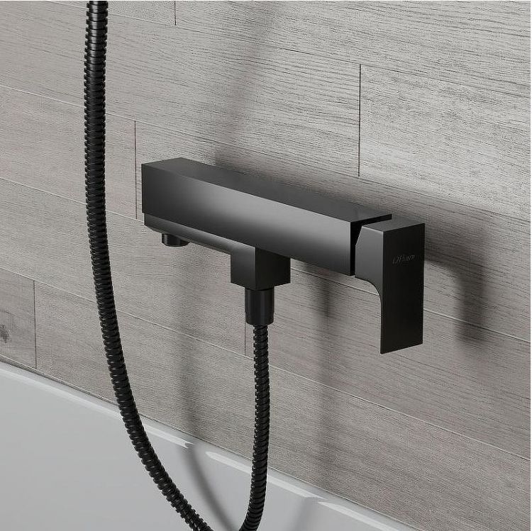 Смеситель для ванны Paini Grazia 21PZ111 Черный матовый