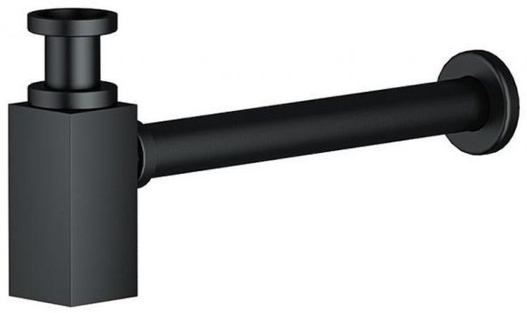 Сифон для раковины Timo 959/03L Черный матовый