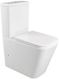 Унитаз компакт Terminus Ватикан 12F61x36W цвет Белый с бачком и сиденьем Микролифт